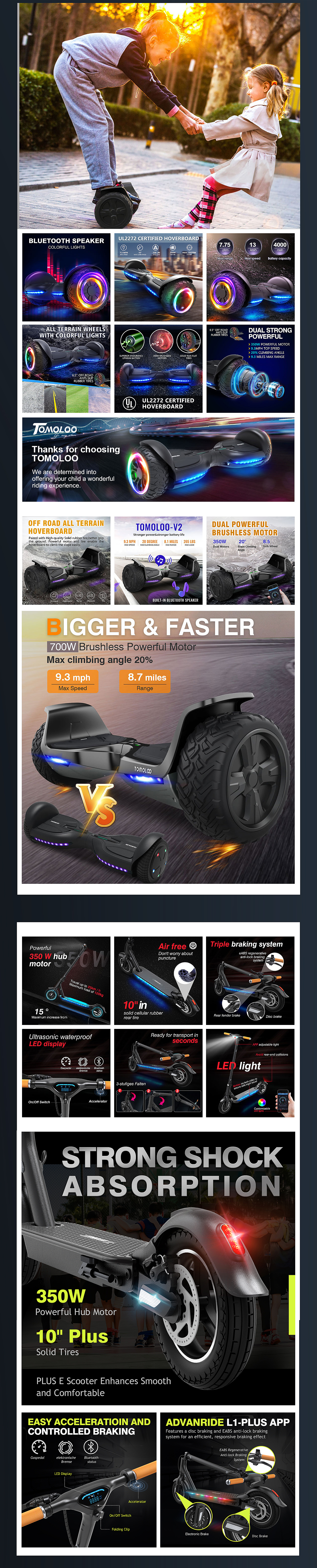 亚马逊平衡车、滑板车主图（图ZMzQ1NjEwMDI0） - 海报 - 站酷设计师森木焱视觉原创素材 - 站酷ZCOOL