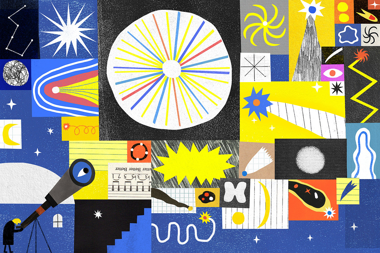 拼贴插画作品合集