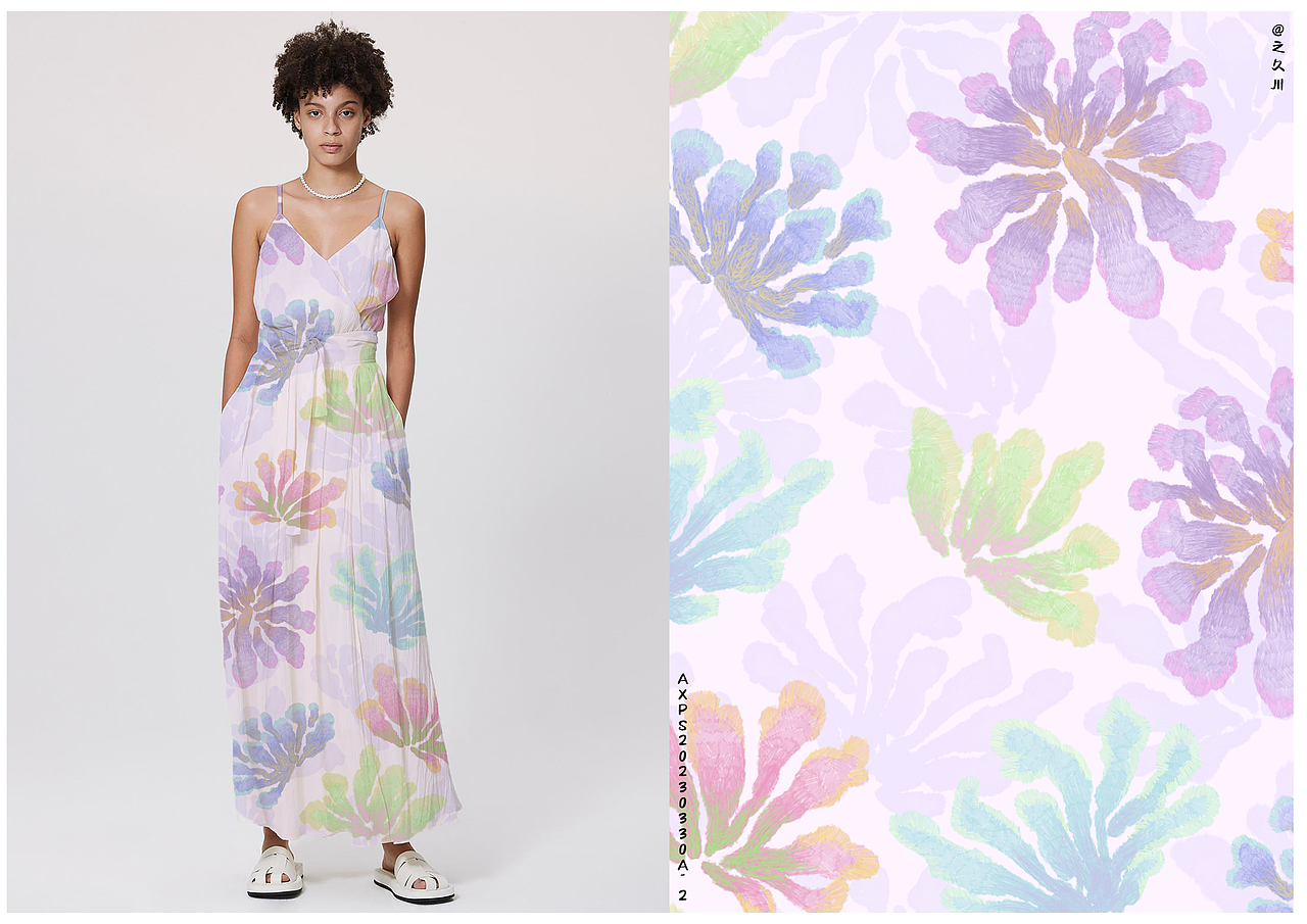 【原創(chuàng)印花】暗香（圖ZMzM2MDQ4MTY4） - 圖案 - 站酷設(shè)計(jì)師之久川原創(chuàng)素材 - 站酷ZCOOL