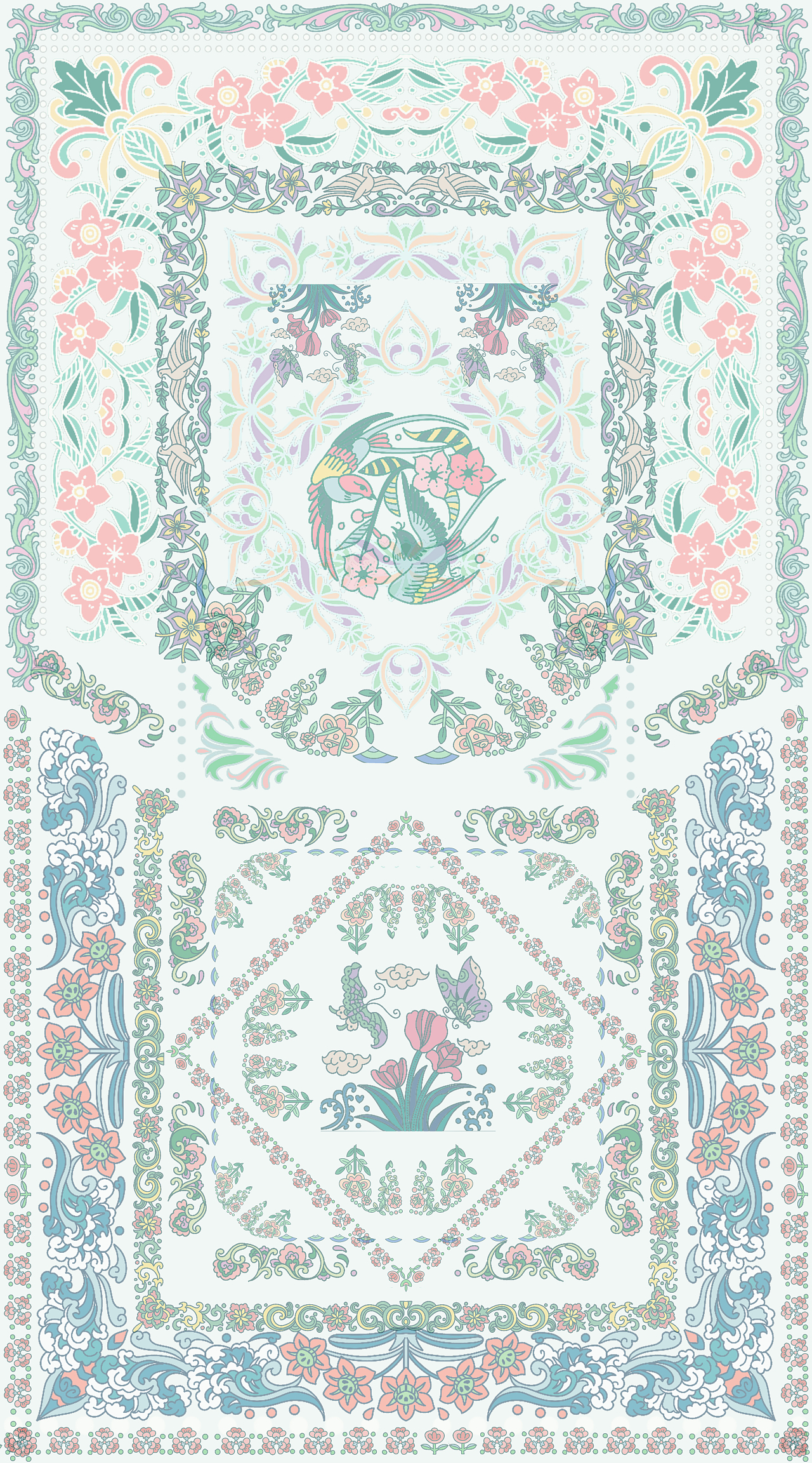 敦煌莫高窟藻井纹样设计