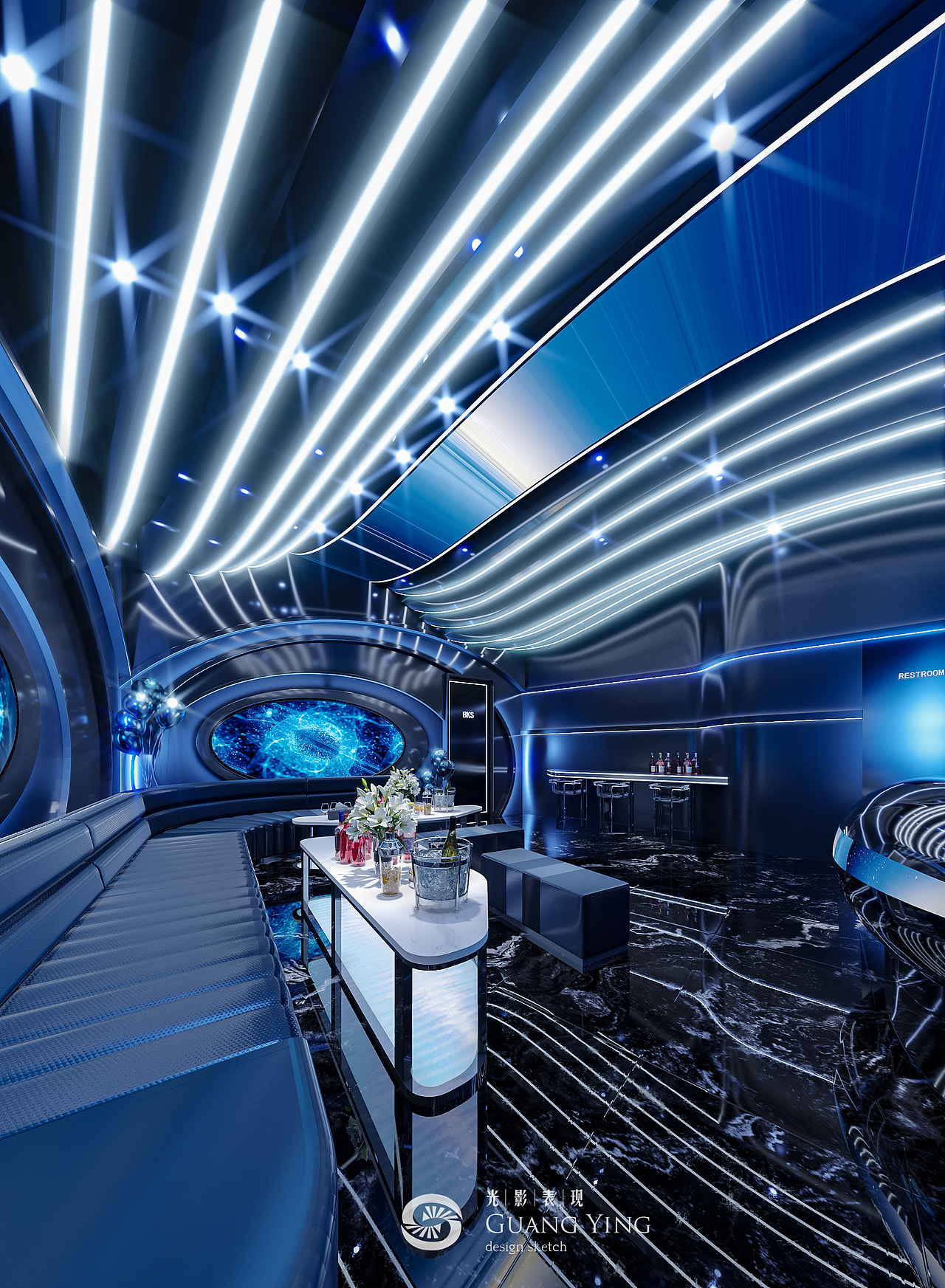 现代科技动感KTV