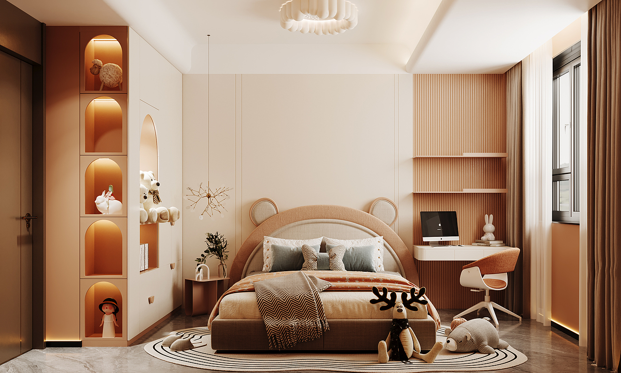 220平水木年华轻奢效果图（图ZMzM3OTQ1MzQ0） - 建筑/空间 - 站酷设计师昔日的美原创素材 - 站酷ZCOOL