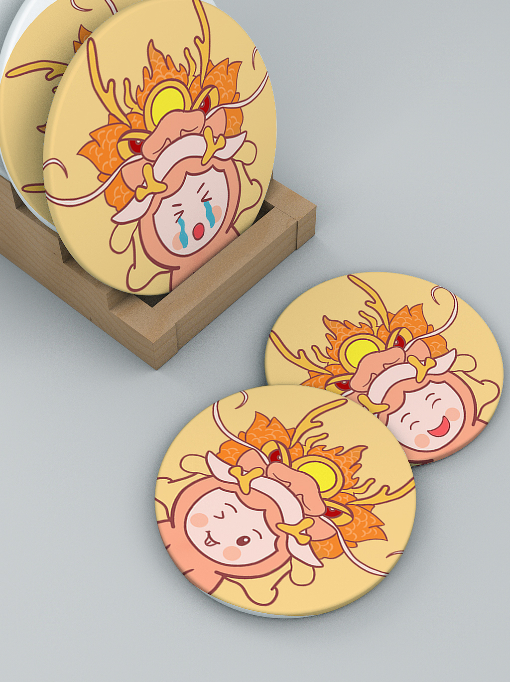 《镇远龙龙IP》（图ZMzA4MTM0NTcy） - IP形象 - 站酷设计师蕊妹原创素材 - 站酷ZCOOL