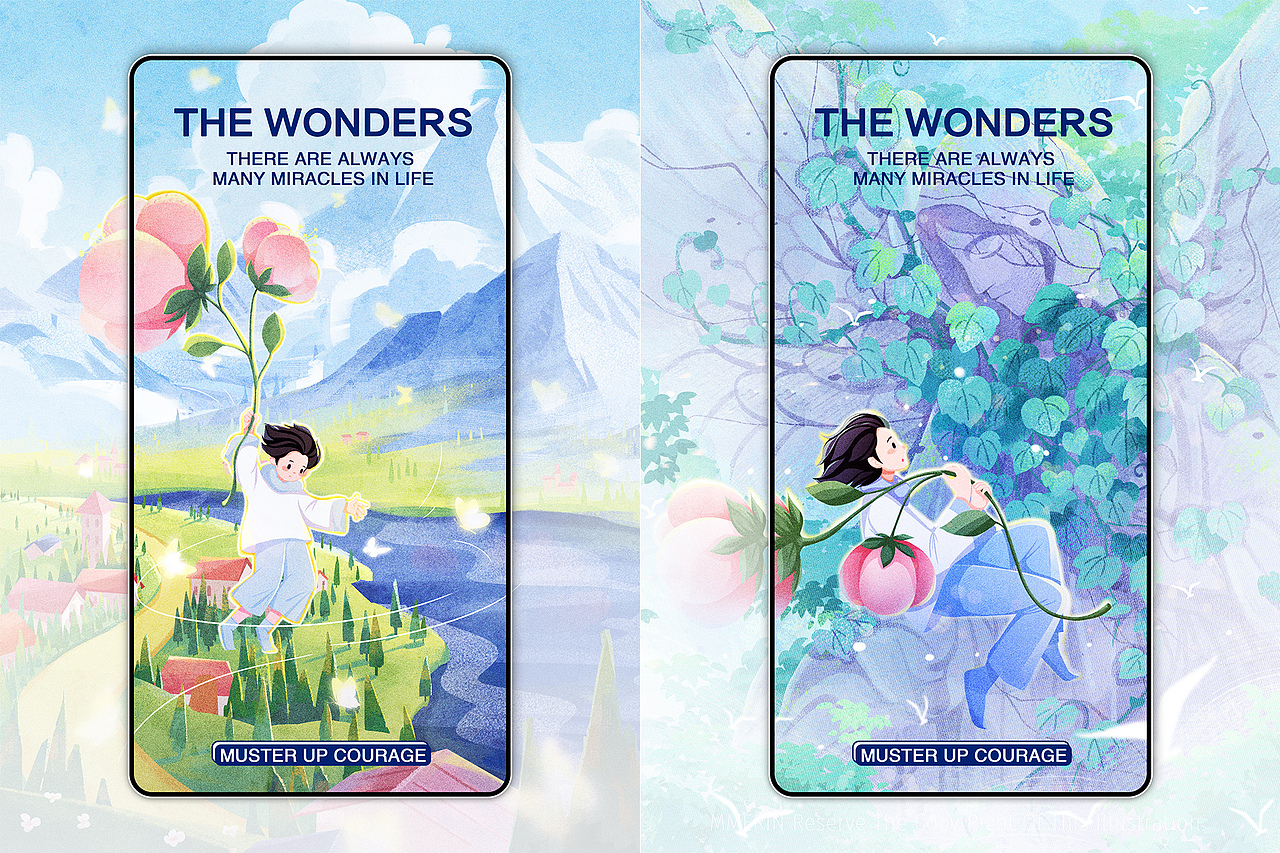 《旅途》——原创故事性插画海报