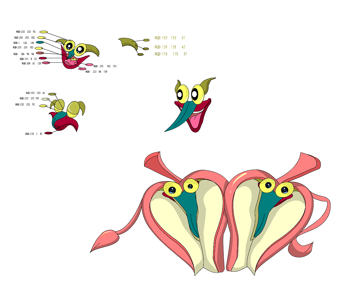 角色蛟蛟精 口型表