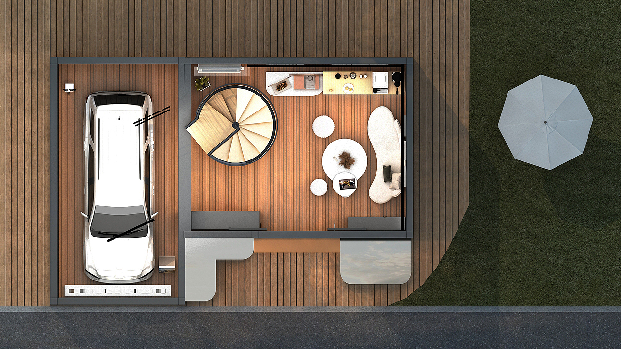 广汽三菱阿图柯展位—活动场景3D设计