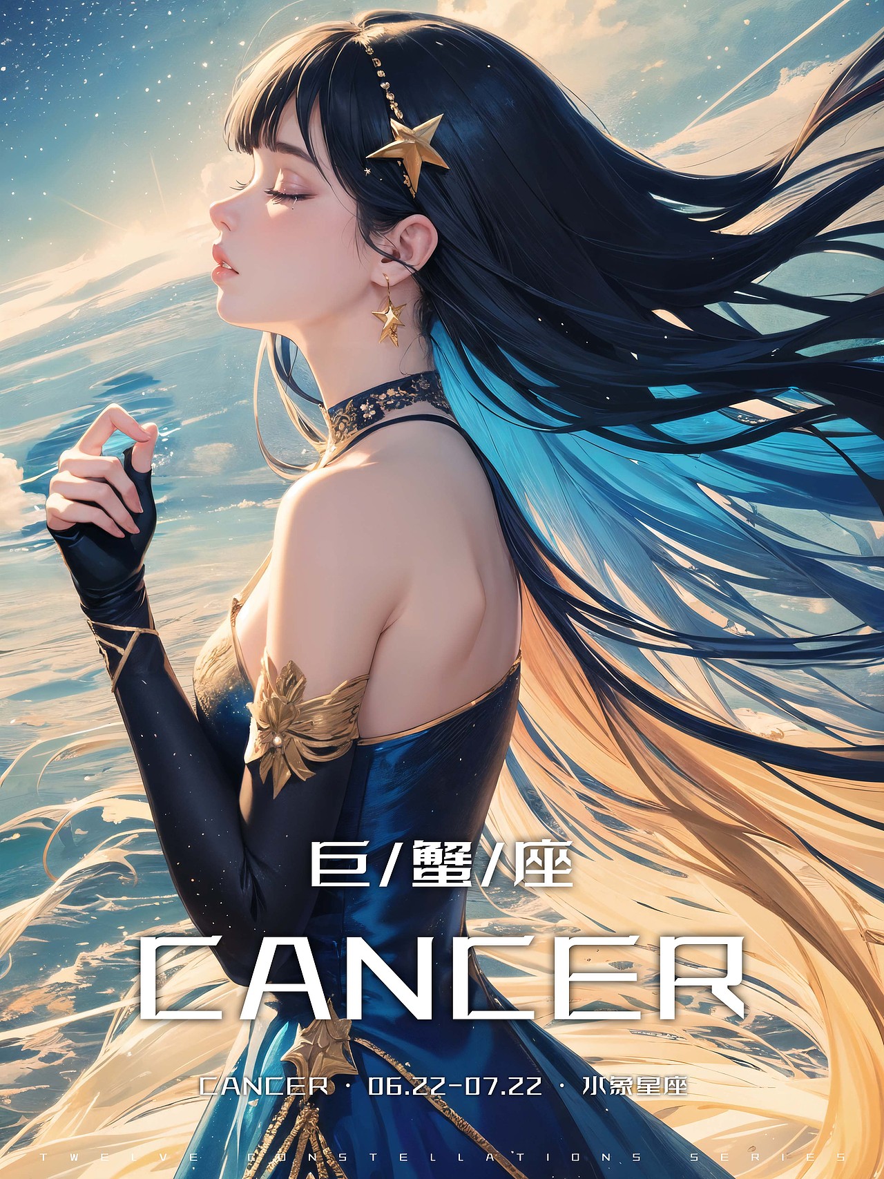 原创插画设计-不要告诉我还没有找到你的星座哦！（图ZMzU3MDk3MTQ4） - 新锐潮流插画 - 站酷设计师skaiii原创素材 - 站酷ZCOOL