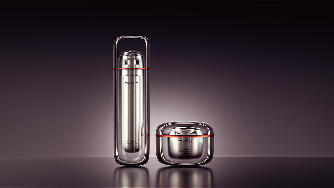 美妆产品设计护肤品造型设计外观设计产品建模效果图