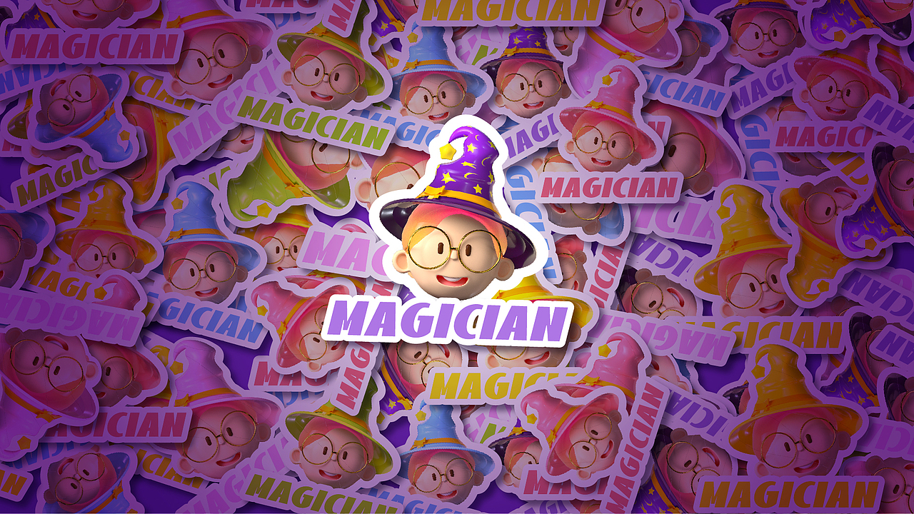 Magician【魔术师】（图ZMzI4MTgxNTM2） - IP形象 - 站酷设计师是立方体啦原创素材 - 站酷ZCOOL