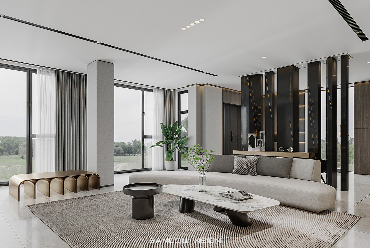 现代别墅（图ZMzA1NzI4ODI0） - 家装设计 - 站酷设计师山豆视觉原创素材 - 站酷ZCOOL