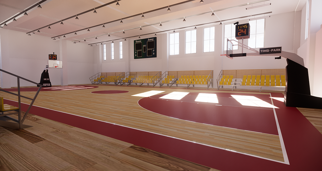 一些篮球馆设计方案