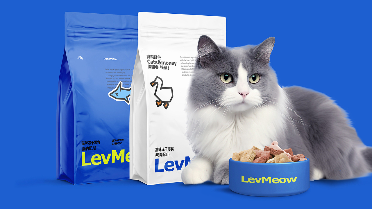 LevMeow立方喵猫粮 | 品牌设计方案(图ZMzYxMDczMTcy) - 品牌 - 站酷设计师野生花品牌设计原创素材 - 站酷ZCOOL