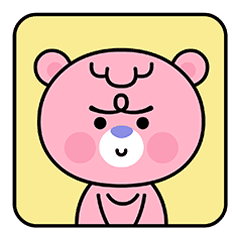 SUPER BEAR微信表情（图ZMzQ0Mjg0Mzc2） - IP形象 - 站酷设计师奇果QIGOR原创素材 - 站酷ZCOOL