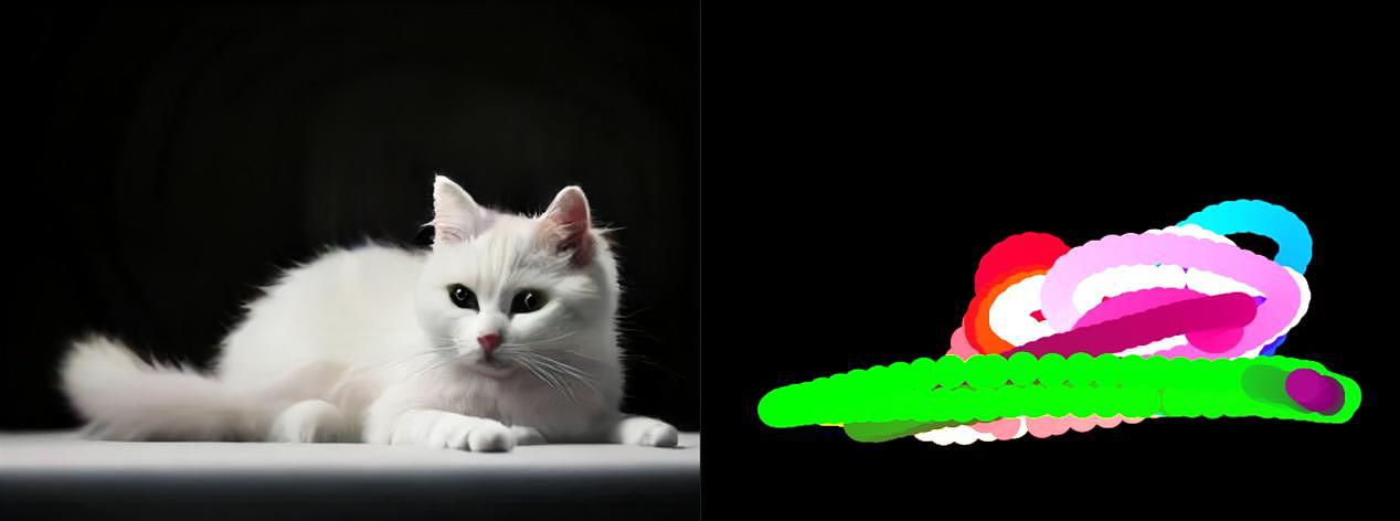 手势识别实时AI绘画互动装置