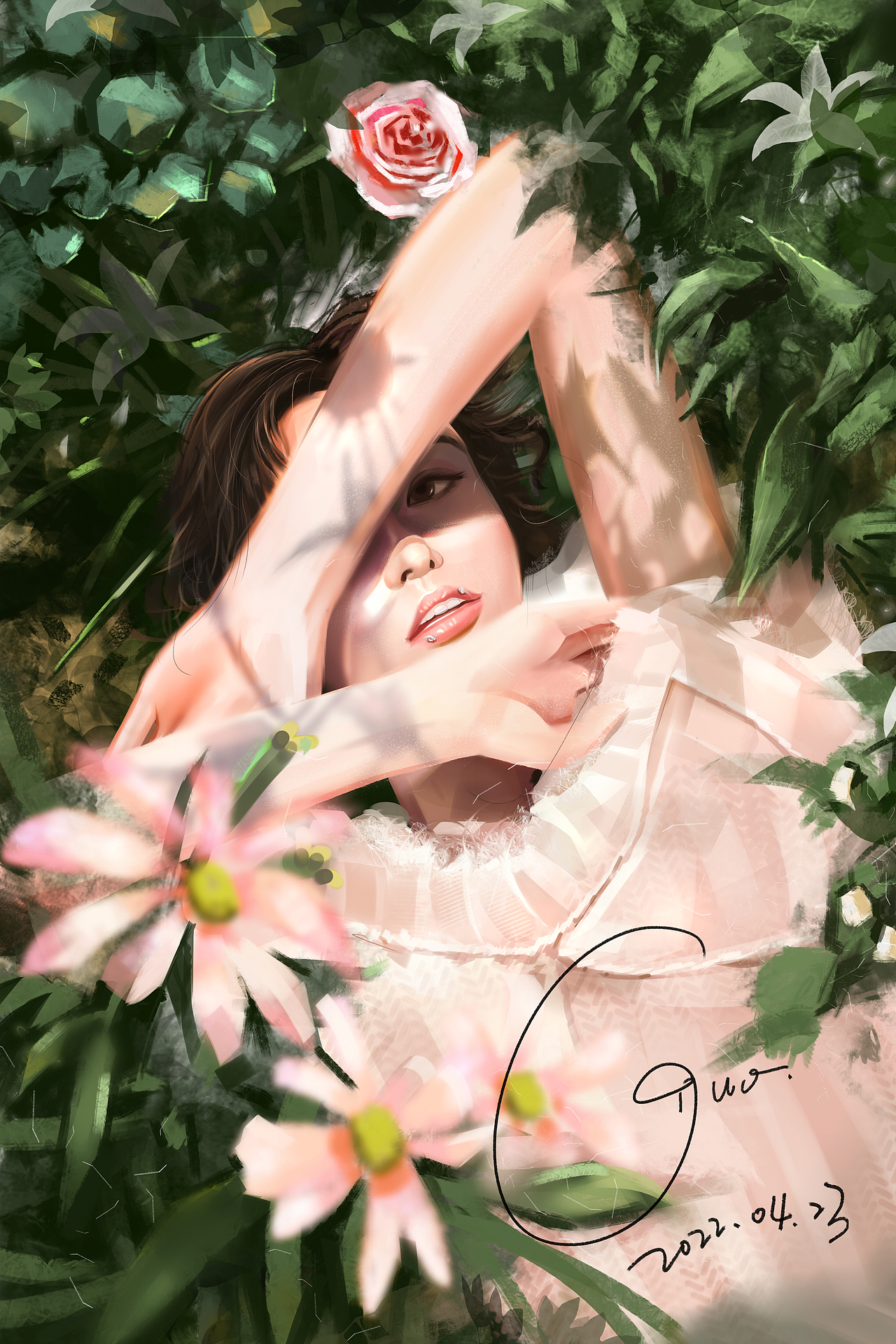 人物厚涂-日常练习（图ZMjk4NjQwNjky） - 创作习作 - 站酷设计师呼呼大王的插画原创素材 - 站酷ZCOOL