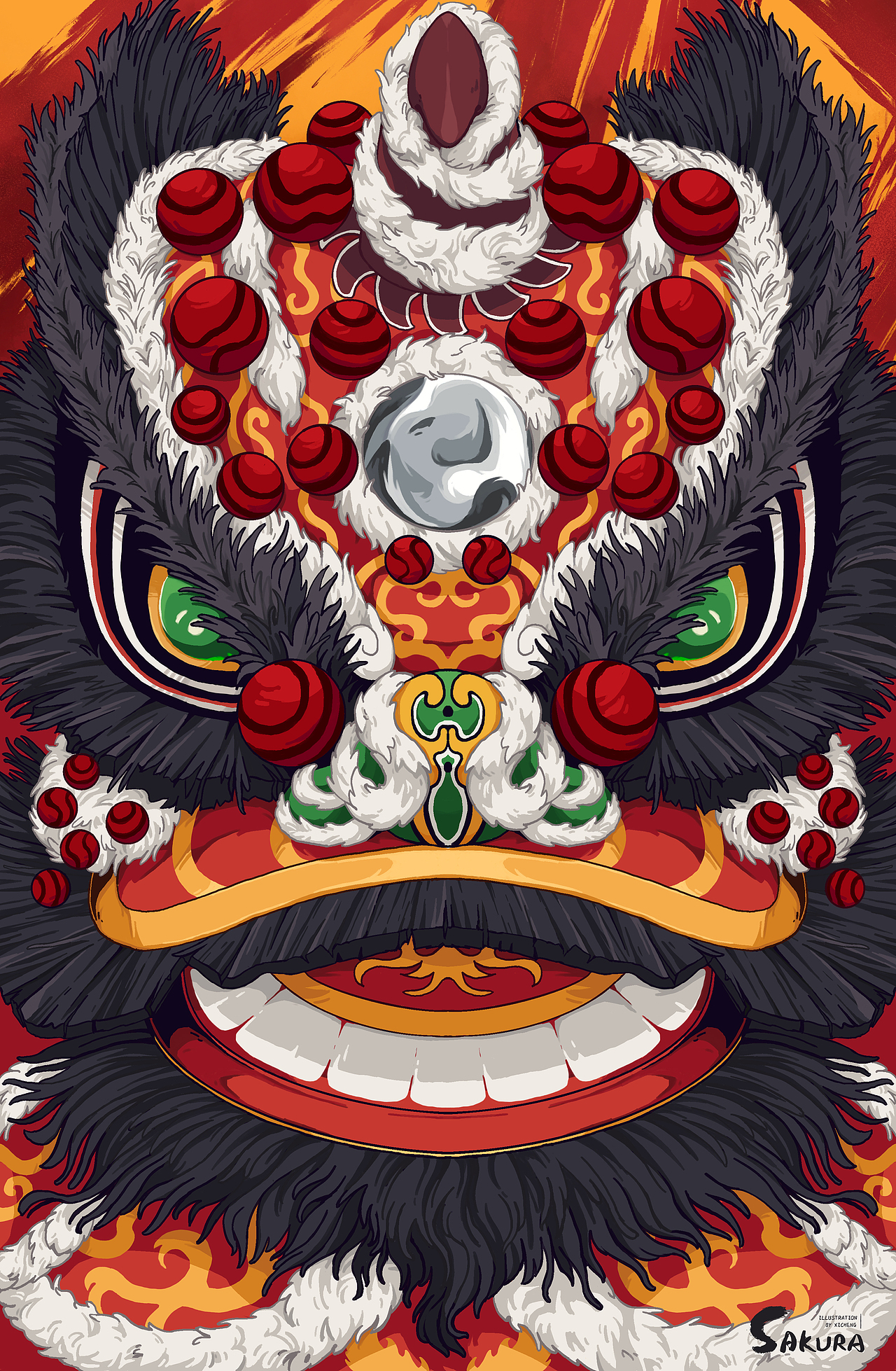 起舞关公狮,義气人人知