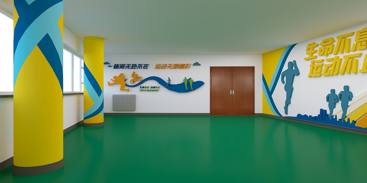 青年之家文化氛围设计（图ZMzMwMDA0NTg4） - 建筑/空间 - 站酷设计师优墨传媒原创素材 - 站酷ZCOOL