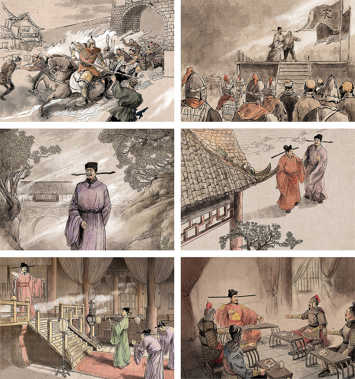 风采堂廉政教育基地/插画