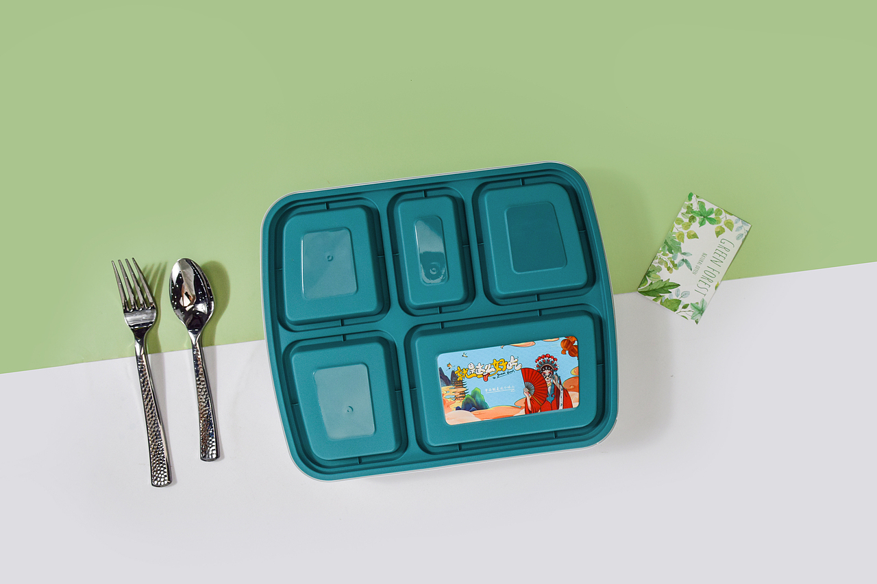 一次性餐盒、多格餐盒、外卖餐盒打包盒（图ZMzA3OTI5NDEy） - 产品摄影 - 站酷设计师马良画皮囊原创素材 - 站酷ZCOOL