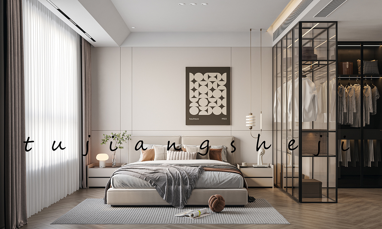 现代轻奢丨打造轻奢精致的现代化居所！（图ZMzY4MDEzMzI4） - 家装设计 - 站酷设计师甜甜设计2原创素材 - 站酷ZCOOL