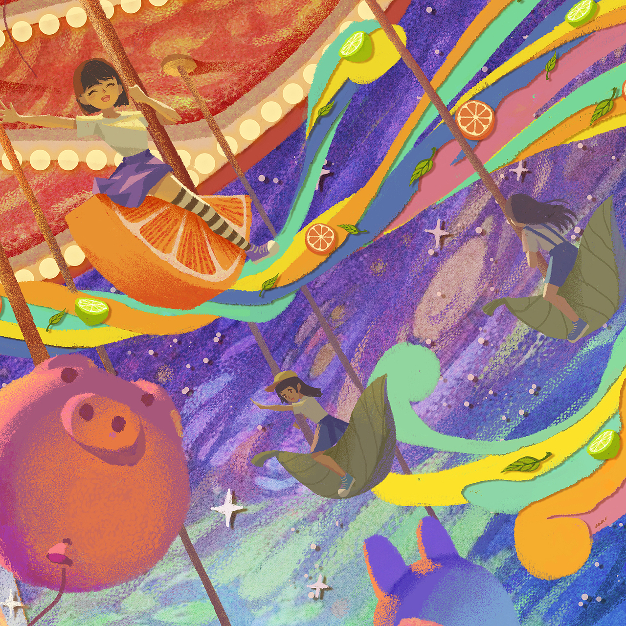 茶派美好世界（图ZMzQzMjMwOTU2） - 商业插画 - 站酷设计师北椴原创素材 - 站酷ZCOOL
