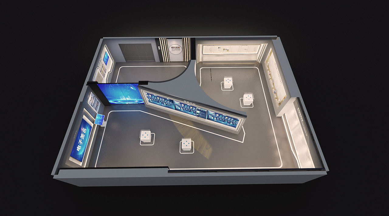 稻渔博物馆二稿设计3D效果图