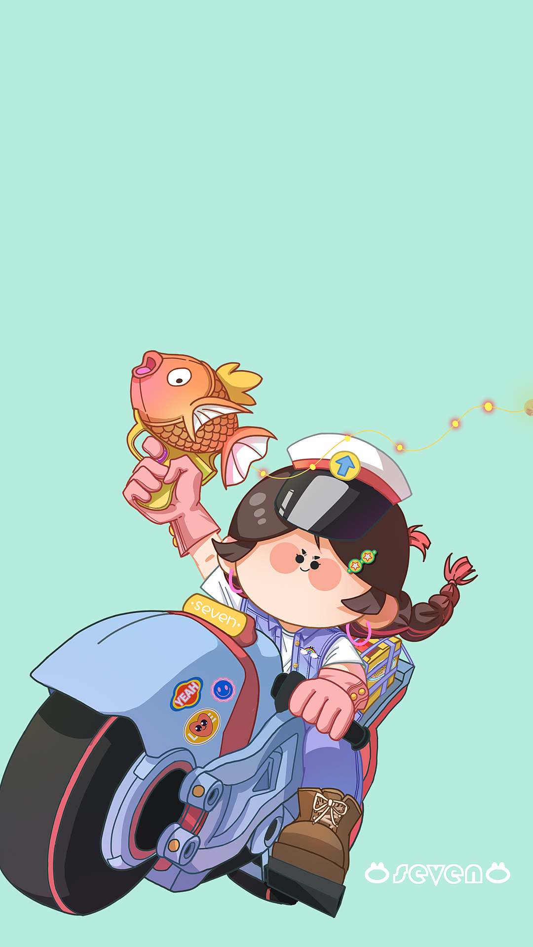 2022年个人IP年终总结（图ZMzI2MjIyOTY0） - 艺术插画 - 站酷设计师兔豆丸SEVEN原创素材 - 站酷ZCOOL