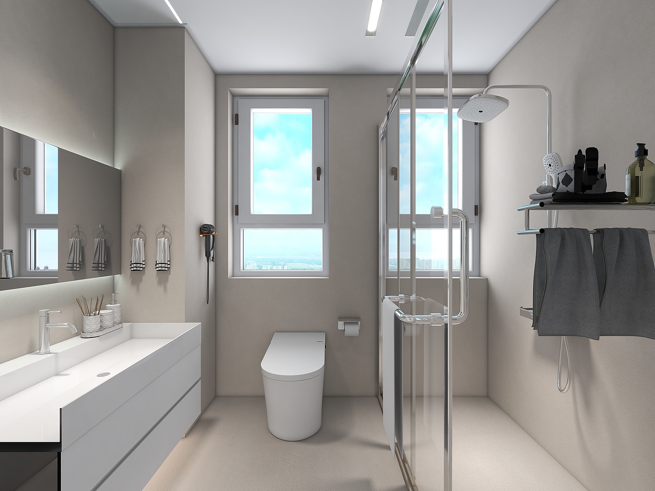 100m² 简约/酷家乐