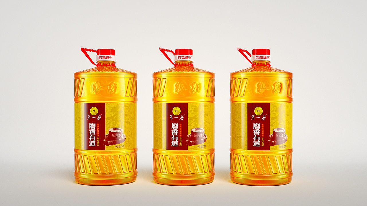 第一磨食用植物调和油（图ZMzMxMTI2NzY0） - 包装 - 站酷设计师灵智品牌营销策划原创素材 - 站酷ZCOOL