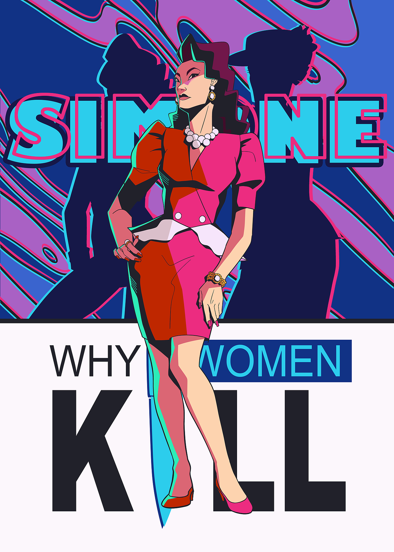 WHY WOMEN KILL（图ZMzM0MDU0Nzg0） - 商业插画 - 站酷设计师jANc陈原创素材 - 站酷ZCOOL