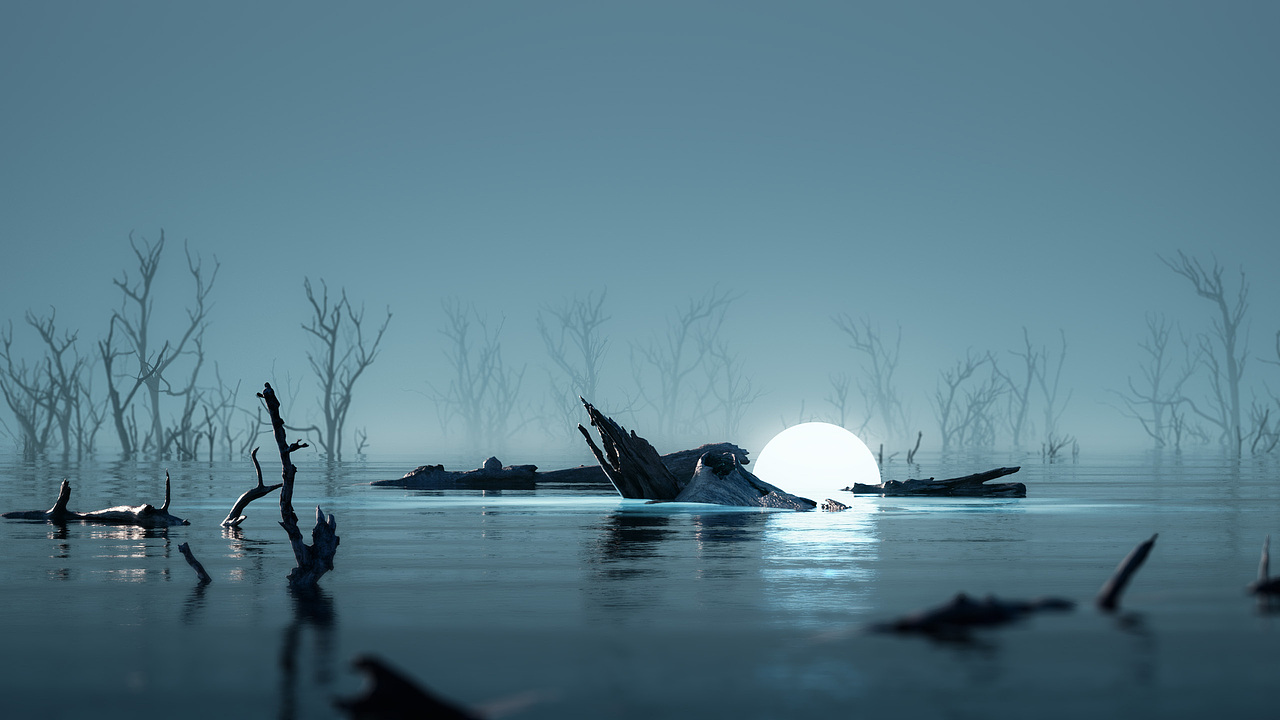 超现实场景渲染（图ZMzI1ODIzNDg4） - 场景 - 站酷设计师Zzzdr原创素材 - 站酷ZCOOL