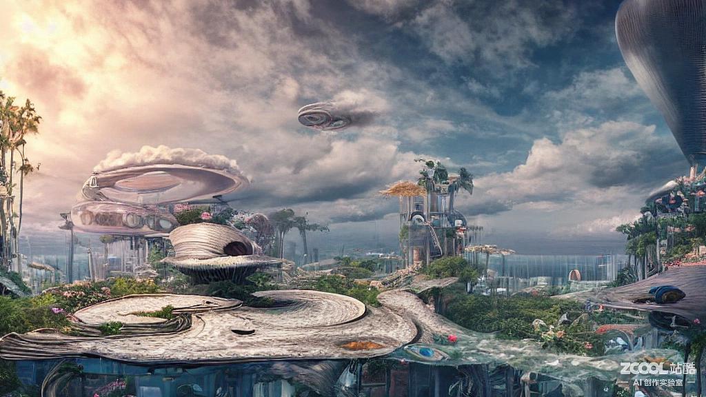 站酷ai【科技乌托邦】【精选版】