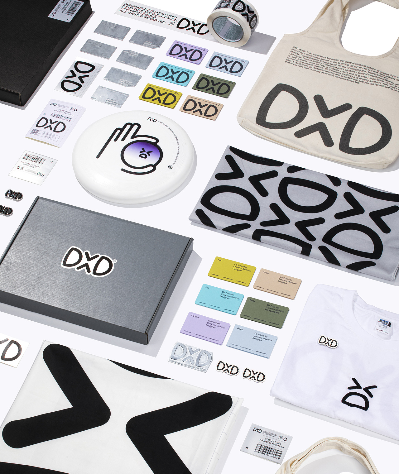 logo&identity of DXD studio