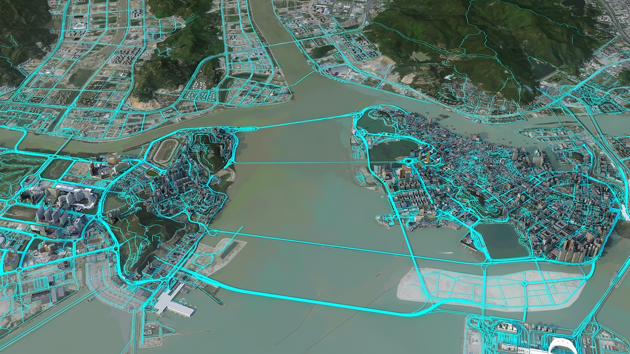 澳门3d城市模型