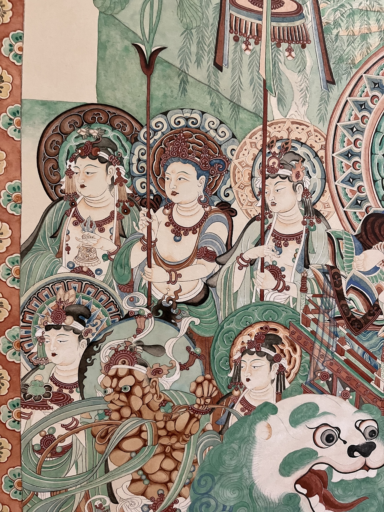 敦煌壁画（图ZMzAzMTcxOTQ4） - 艺术插画 - 站酷设计师布灵布灵的野王原创素材 - 站酷ZCOOL