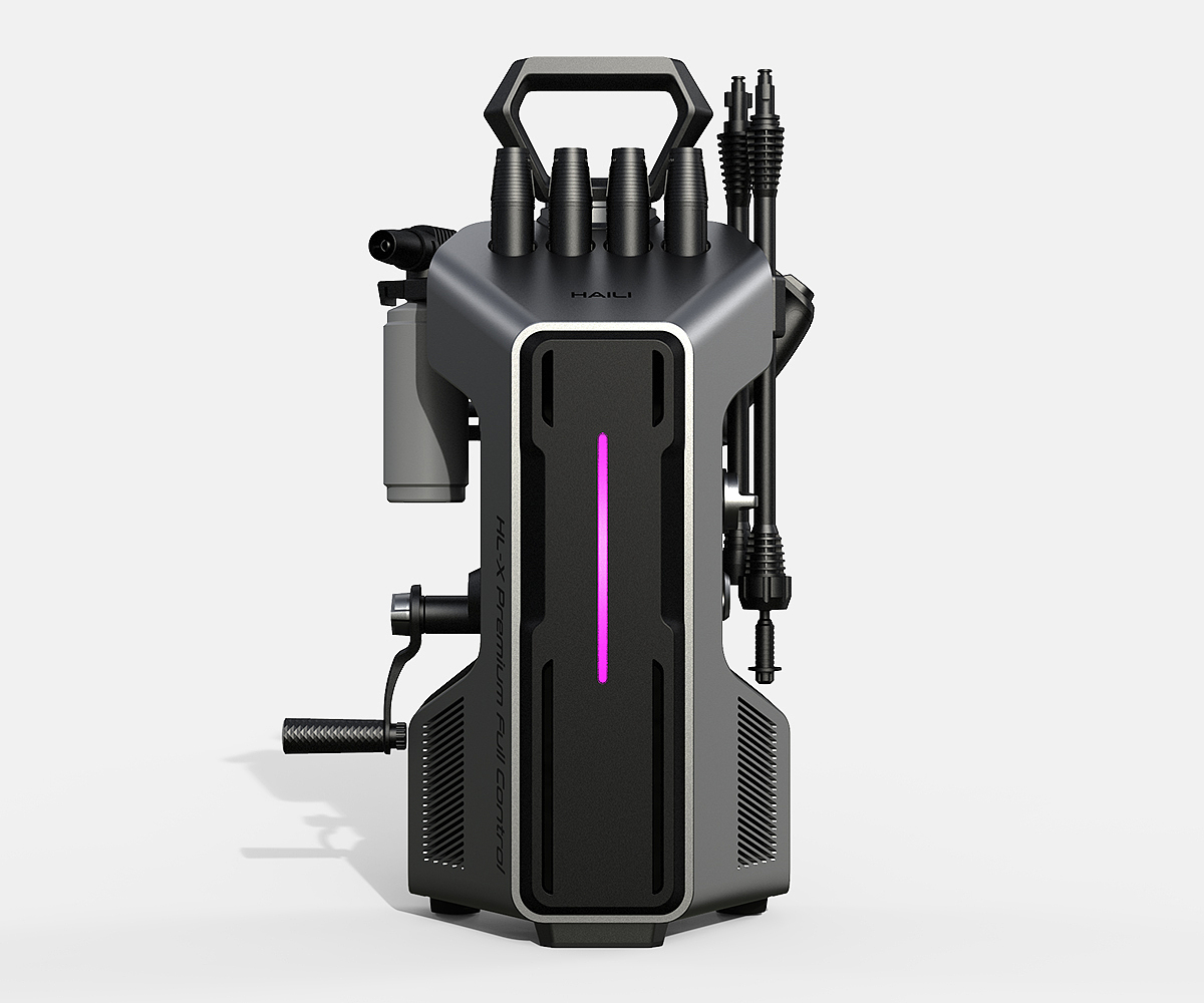 木马设计 | 海力立式高压清洗机