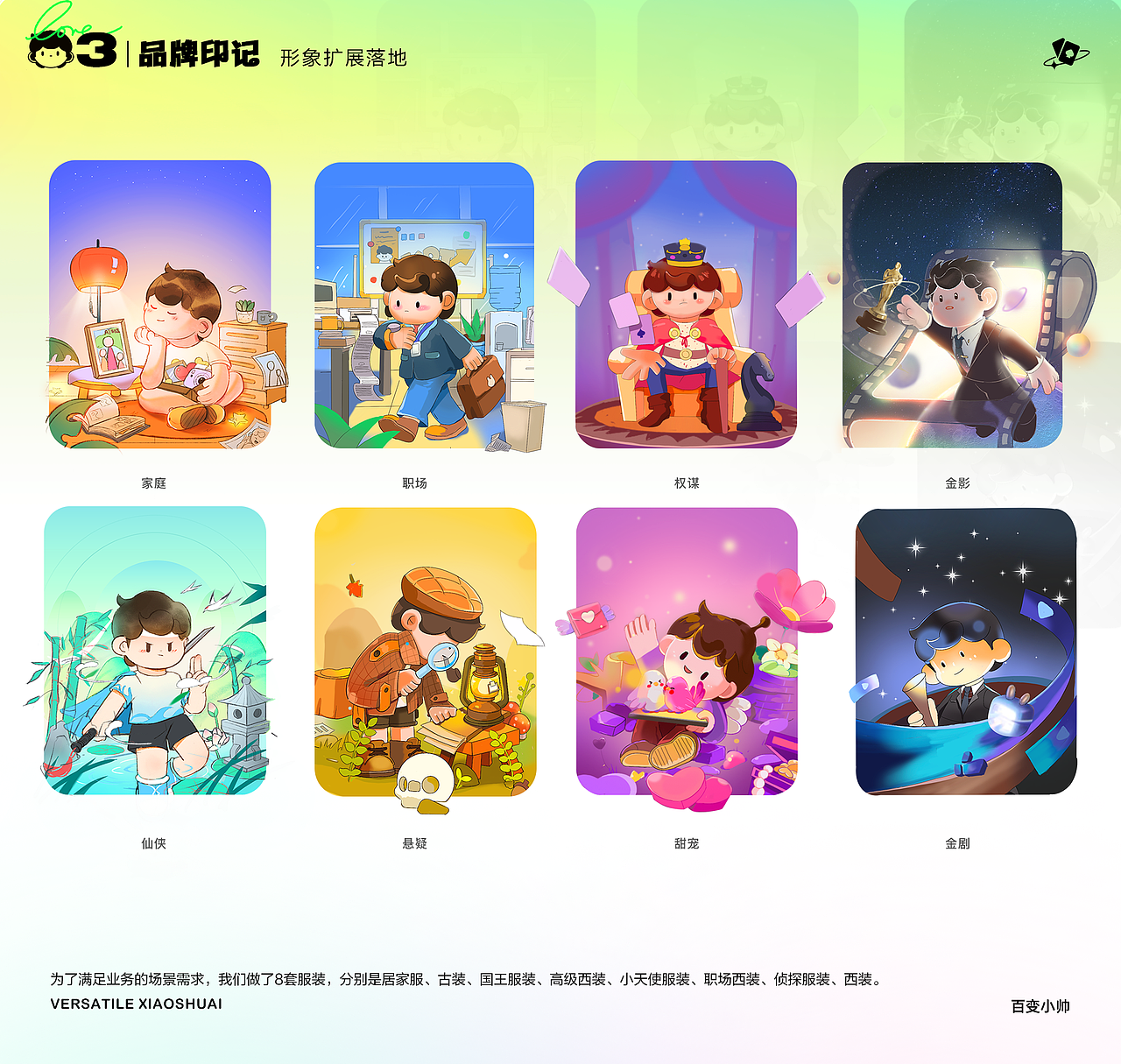 百变小帅形象设计（图ZMzYyMTg2NDAw） - IP形象 - 站酷设计师LEO设计獅原创素材 - 站酷ZCOOL