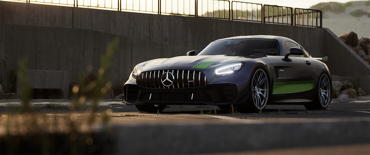 UE5-Mercedes-Benz-AMG GTR pro-练习