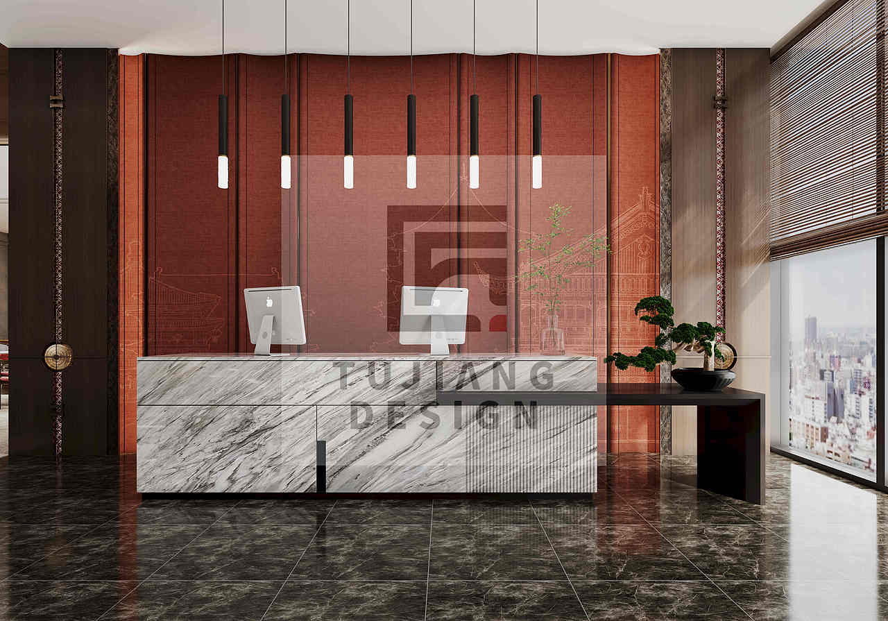 新中式售楼处设计:以物映心,风雅自现!