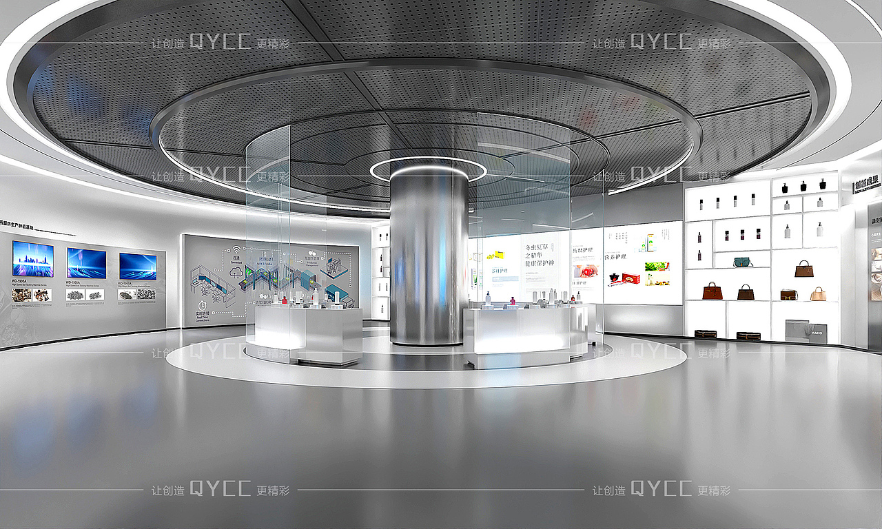 科技展厅企业展厅设计成都展厅设计