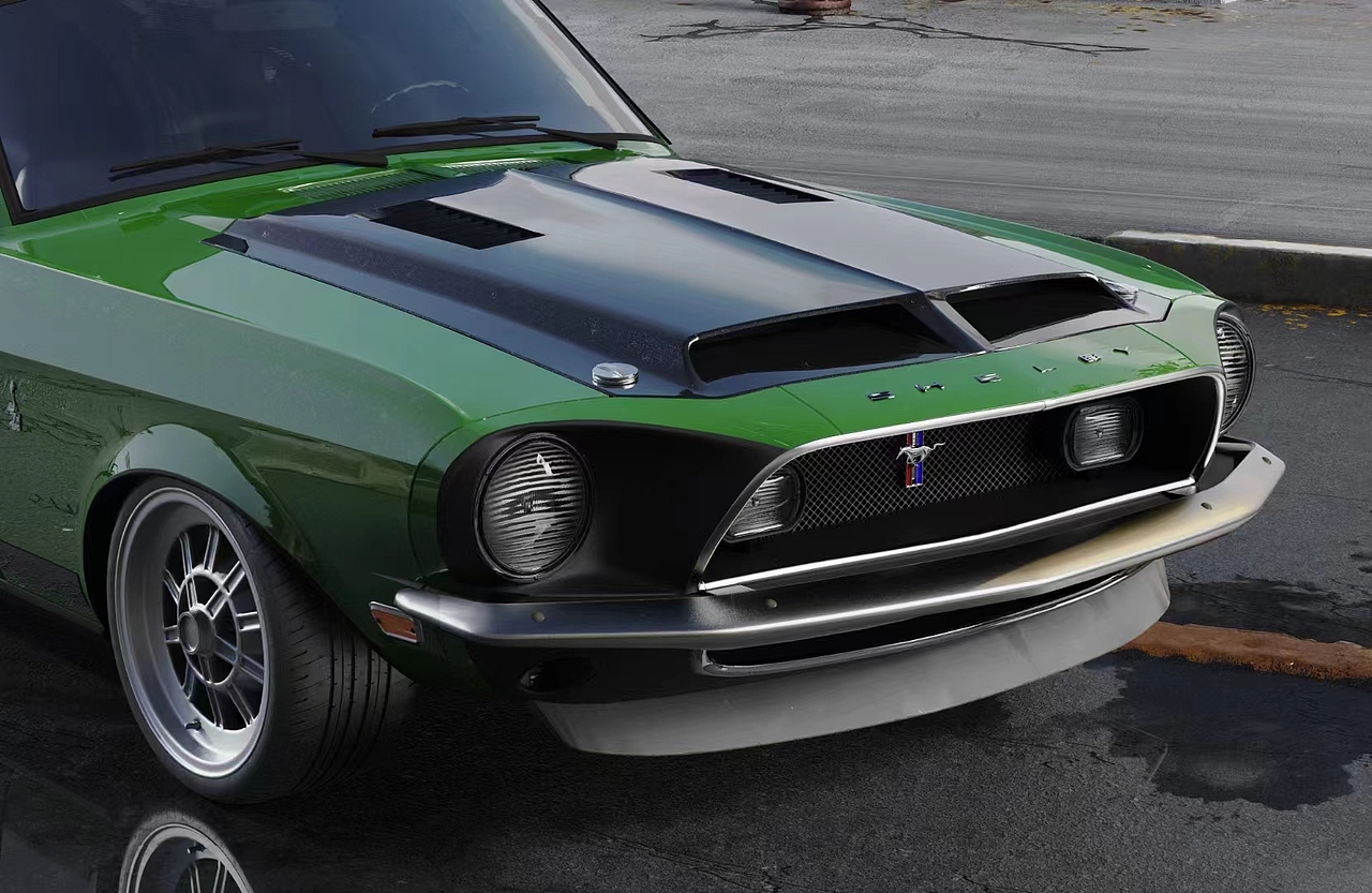 福特野马SHELBY（图ZMzM2NjA4MDA0） - 机械/交通 - 站酷设计师怪诞猫Rendercat原创素材 - 站酷ZCOOL