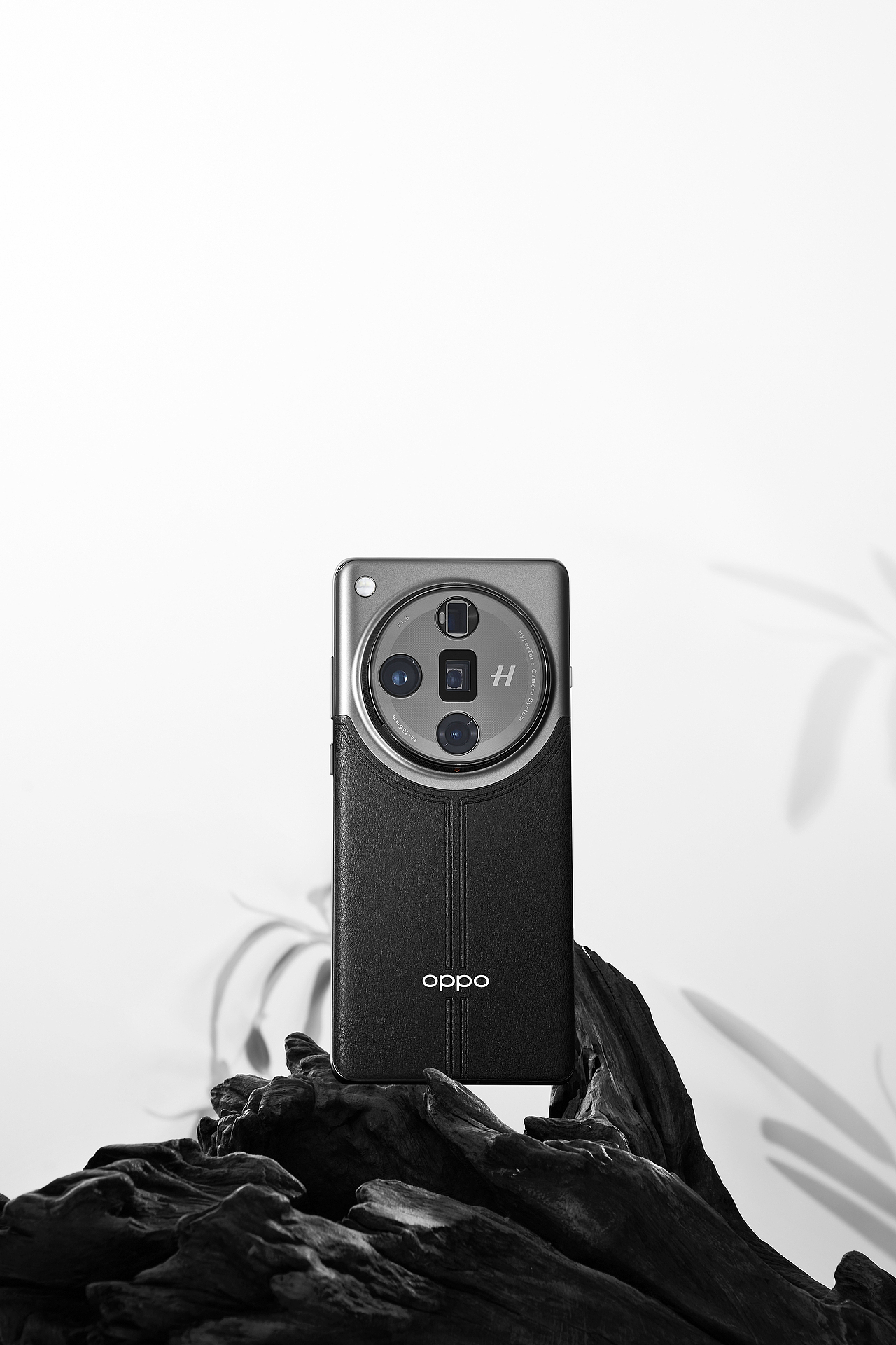 Find X7 ultra hie 松影墨韵 古典泼墨画