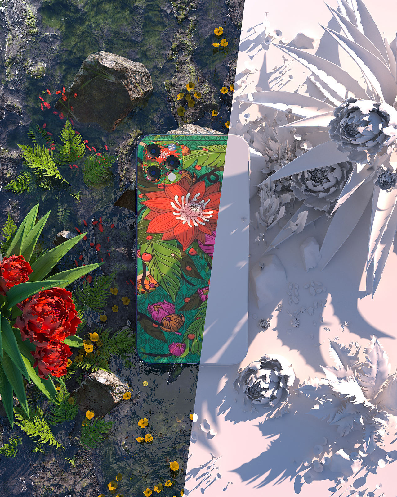荷（图ZMzA4MDcwNTE2） - 产品 - 站酷设计师Yuino秋原创素材 - 站酷ZCOOL