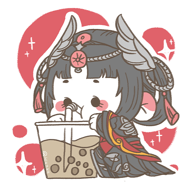 灵源萝莉校服之来口奶茶啵