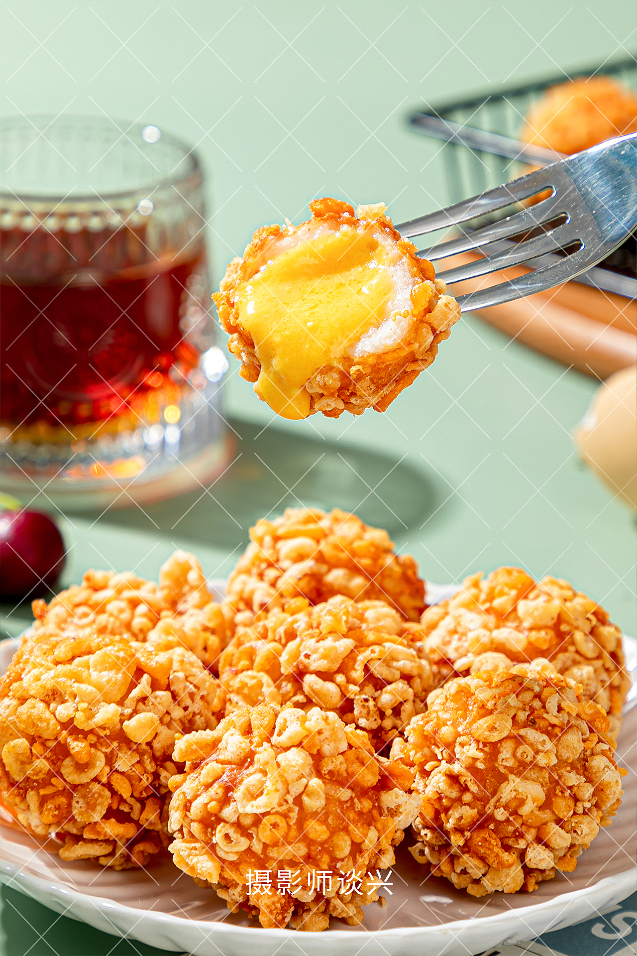 油炸麻花/糍粑/地瓜条/鸡米花/虾球 半成品美食拍摄（图ZMzE3NTkyMjUy） - 美食摄影 - 站酷设计师会炒菜的谈师傅原创素材 - 站酷ZCOOL