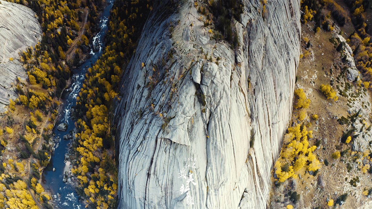 我用了一年时间在新疆,做了一条风景集锦视频