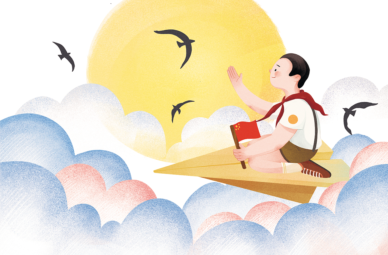 预备队之歌-儿童文学书籍插画（图ZMzQ3MTQ0Njg4） - 儿童插画 - 站酷设计师阿雅嘿limengya原创素材 - 站酷ZCOOL