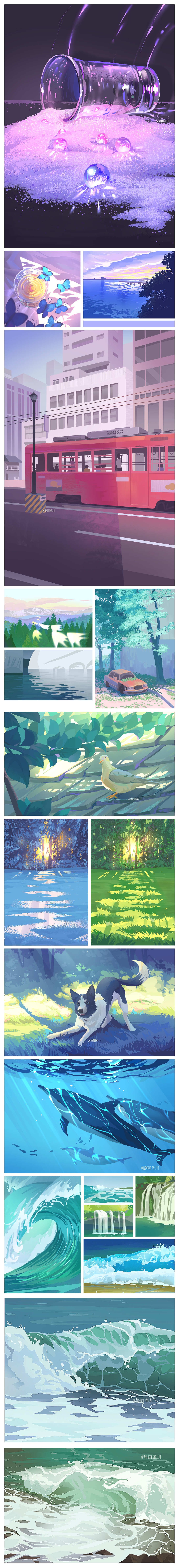 2022绘画总结（图ZMzI2NzY2MDc2） - 创作习作 - 站酷设计师静雨夆川原创素材 - 站酷ZCOOL