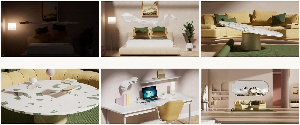 年度总结丨2023作品合集（图ZMzYwMzI4NDg0） - 场景 - 站酷设计师Ccc嘿呀原创素材 - 站酷ZCOOL