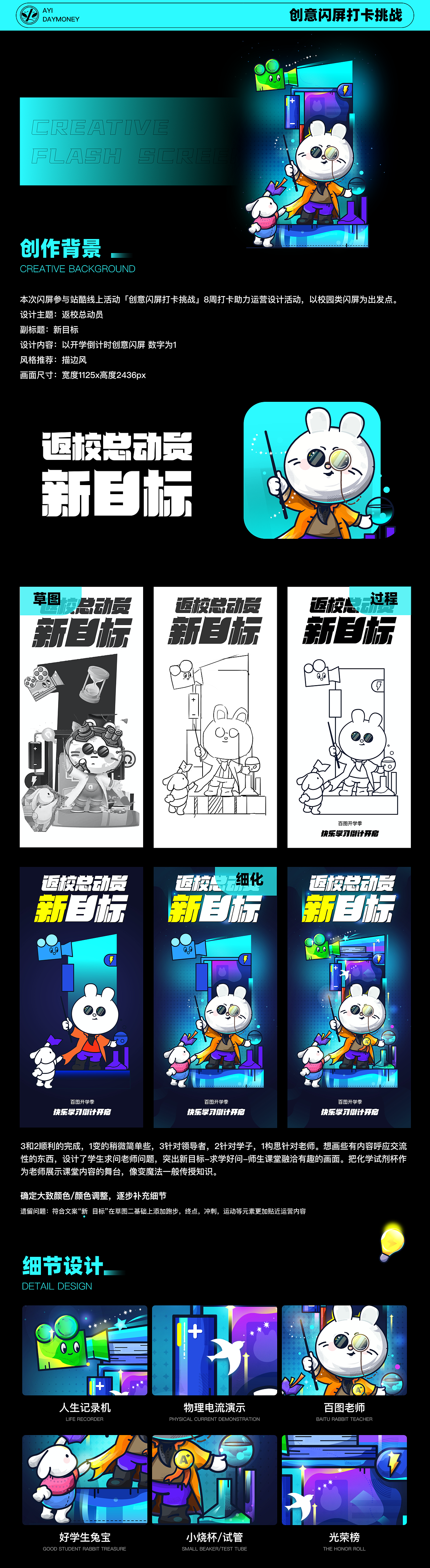 #绝活图师#创意闪屏打卡挑战#05倒计时（图ZMzE5MjQ1OTY4） - 其他UI - 站酷设计师阿亦DayMoney原创素材 - 站酷ZCOOL